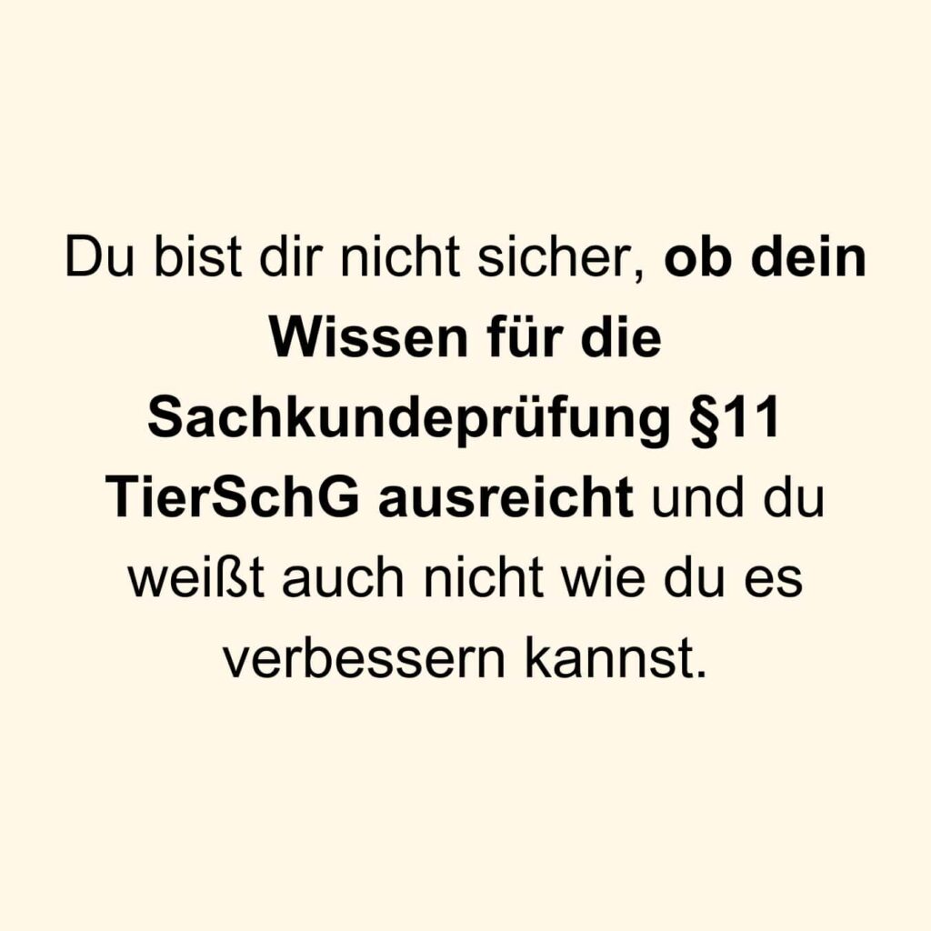 Sachkunde Angst §11